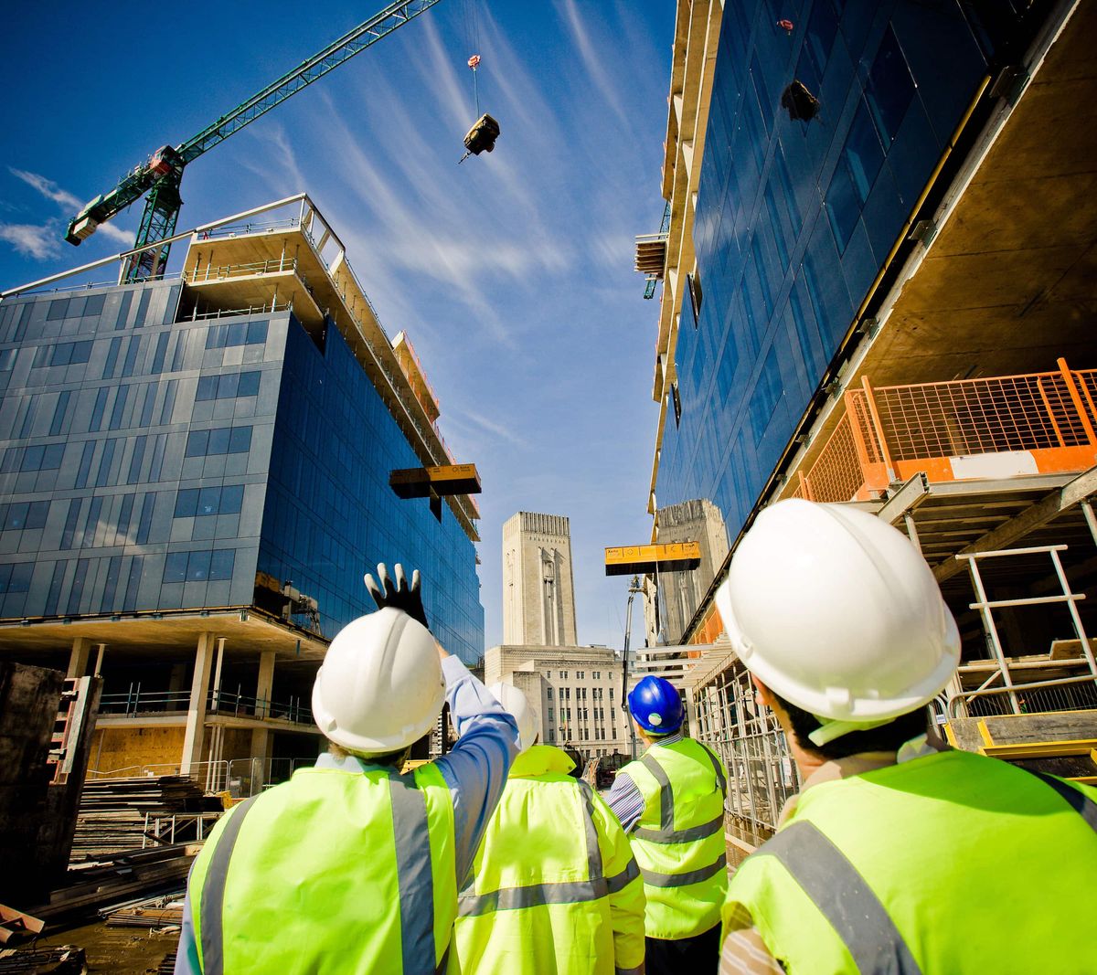 Architetti, ingegneri e tecnici in cantiere